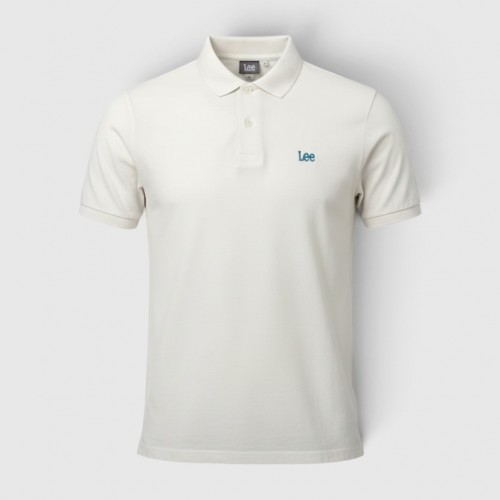 Lee White Polo Shirt / Pre-Owned